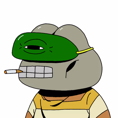 Skull Alien Pepe