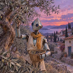 Olive Gatherer