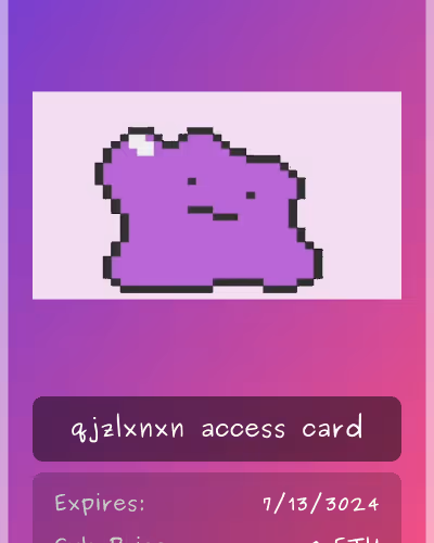 Qjzlxnxn Club Card