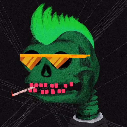 Skull P3P3 #2163