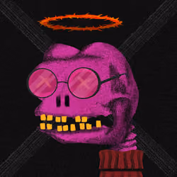Skull P3P3 #2096