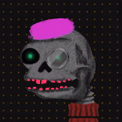 Skull P3P3 #2168