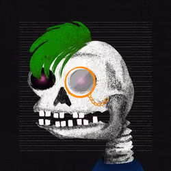 Skull P3P3 #1763