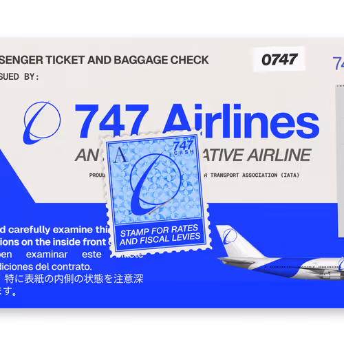 Destinations 747 Air Travel Program