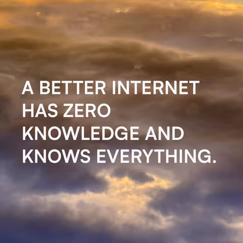 A Better Internet