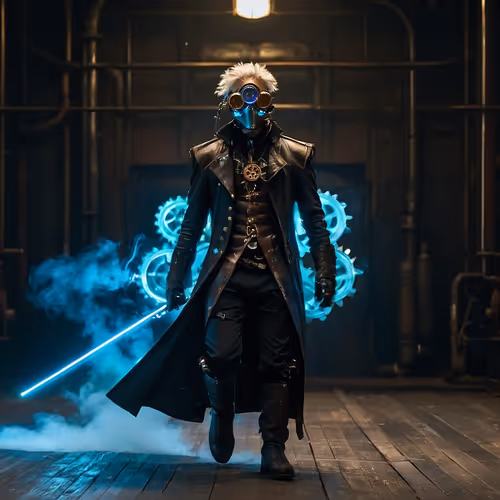 Blue sword