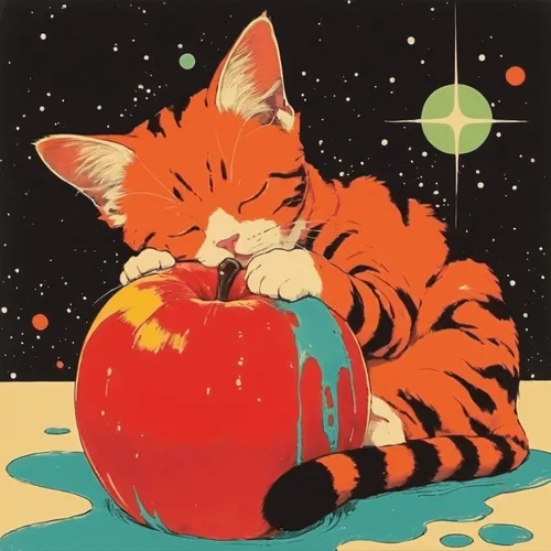 Space Kitty and the Forbidden Apple