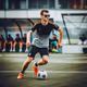 Cool Vitalik playing soccer