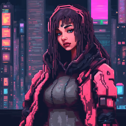 Cyberpunk Girl #1094