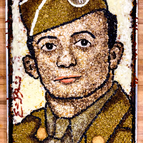 George Luz Pizza Portrait