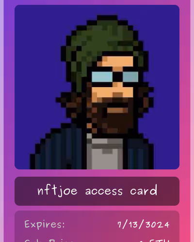 nftjoe club card