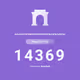 14369