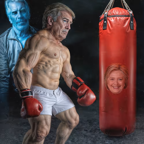 TIME TO GET OUT THE OL' PUNCHING BAG BY BEEPLE