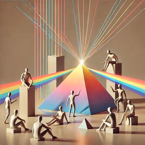 Prism of Art #Pyramids of Giza
