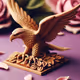 eagle wooden