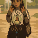 NFT punk girl peace