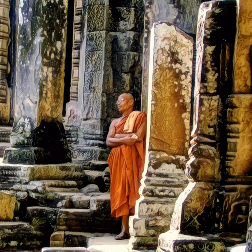 Cambodian Monk