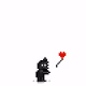 duende with balloon