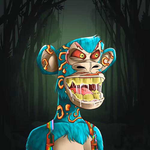 Base Zombie Apes #118