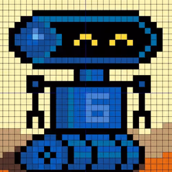 Based Pixel Robot #10