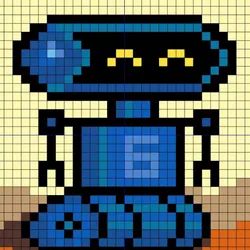 Based Pixel Robot #434