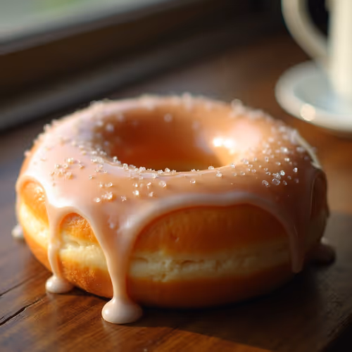 Hyperrealistic close-up of