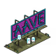 Aave Neon Sign