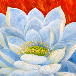 Lotus in a Sea of Fire