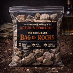 Kam Patterson’s Bag Of Rocks