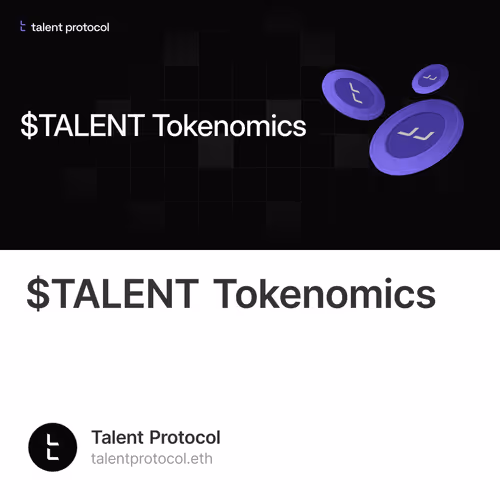 $TALENT Tokenomics 70