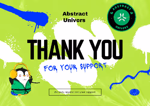 Thank You For Your Support 2