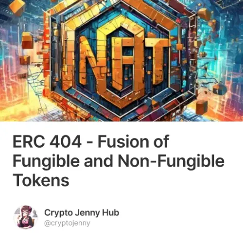 ERC 404 - Fusion of Fungible and Non-Fungible Tokens #4