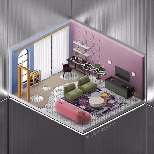 Cryptoflats: Living Rooms