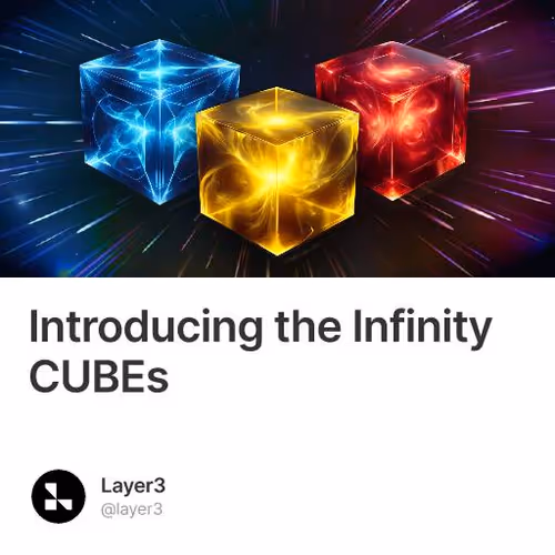 Introducing The Infinity Cubes 1