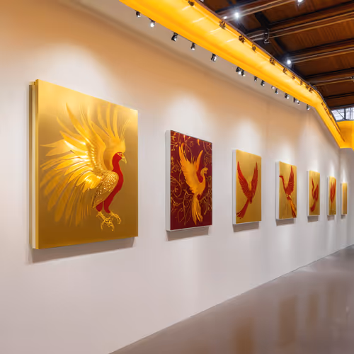 Flight of the Phoenix: A Journey Signature Art