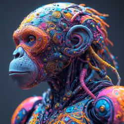 Bored Machine Ape #0207