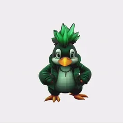 Punk Pengu 3D #10