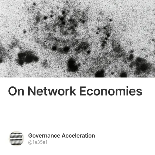 On Network Economies #0