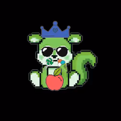 Pixel Squirrel King #1