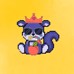 Pixel Squirrel King #316