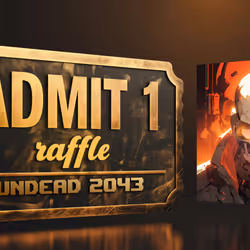 Raffle Ticket for Undead 2043 #538