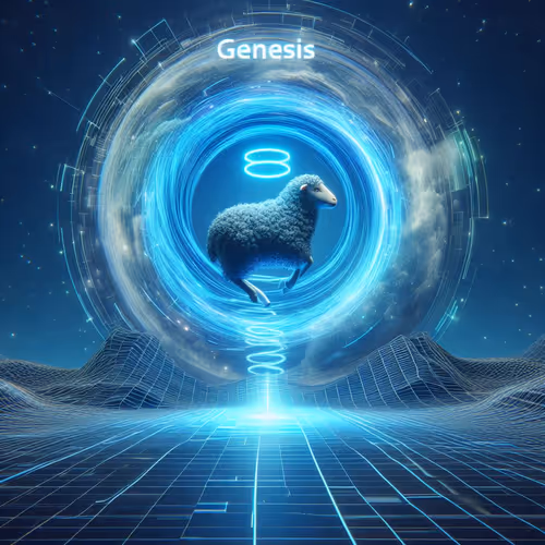 Blue Sheep Genesis logo