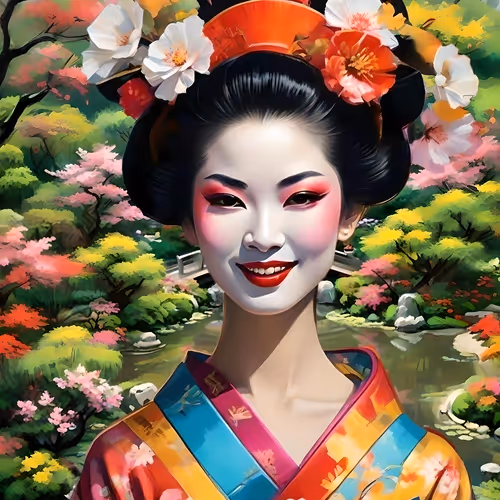 Geisha (digital art)