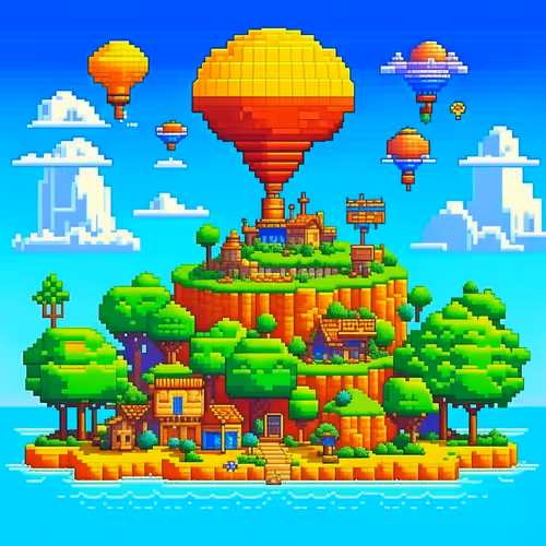 Dream Island Of 16 Bit Player logo