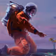 Space man