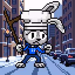 Pixel Bunny Punks #1173