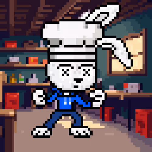 Pixel Bunny Punks #3553