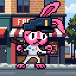 Pixel Bunny Punks #3921