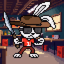Pixel Bunny Punks #2820