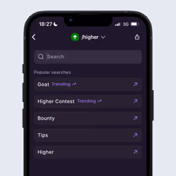 Search channels on Farcaster